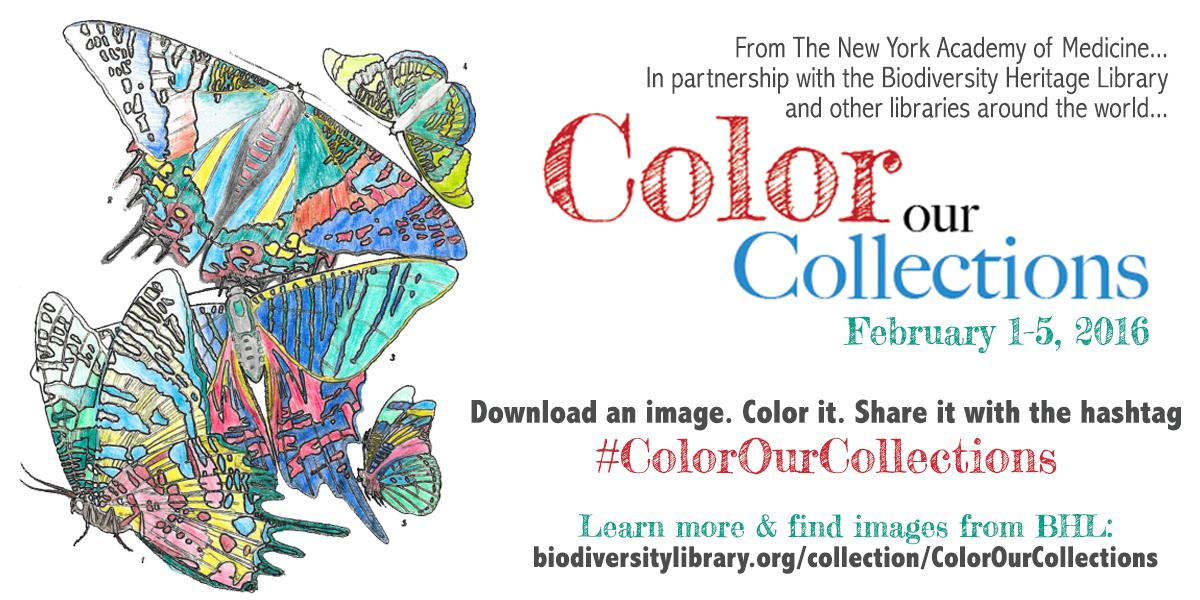 Color Our Collections Biodiversity Heritage Library