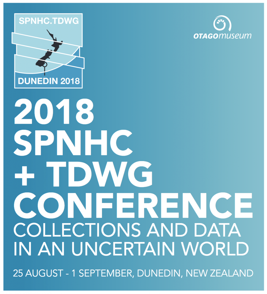 logo for the joint TDWG/SPNHC conference