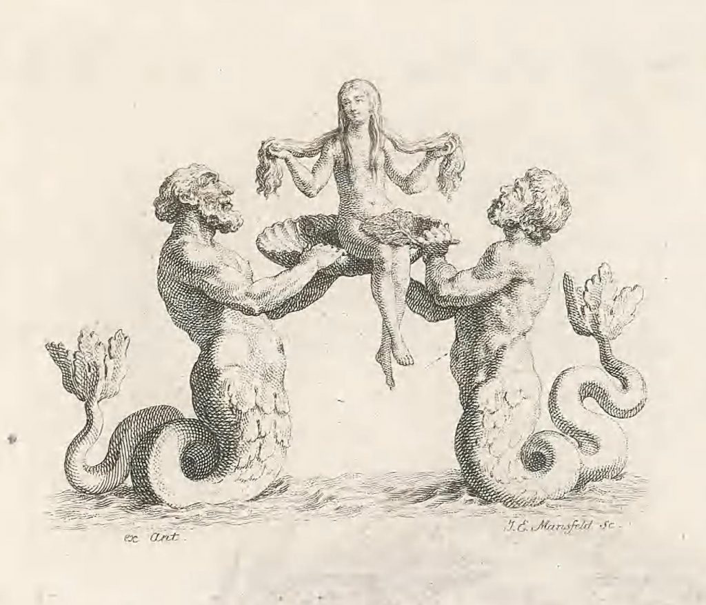 illustration of Venus and Mermen