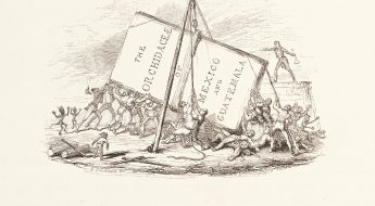 “The Librarian’s Nightmare.” Vignette by George Cruikshank for James Bateman’s The Orchidaceae of Mexico and Guatemala ([1837]-1843). Contributed in BHL by the Peter H. Raven Library of the Missouri Botanical Garden.