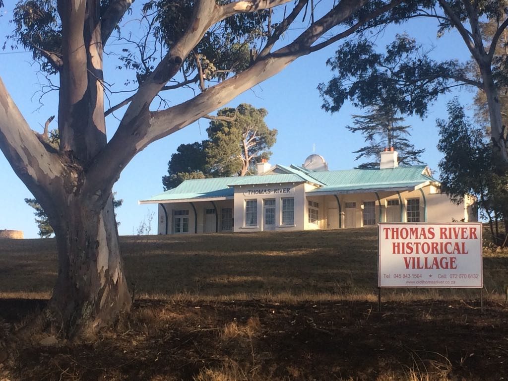 The original Thomas River Station, built in the late 1870s. (Pic: Mike Schramm)