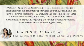 graphic with quote from Lidia Ponce de la Vega