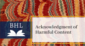 BHL Acknowledgment of Harmful Content