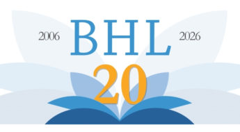 biodiversity heritage library logo with 2006 and 2026