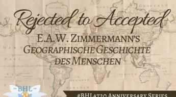 An historic map on yellowed paper